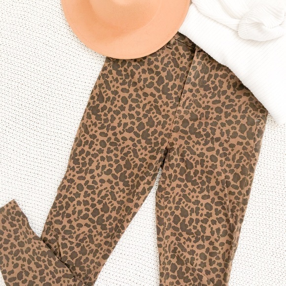 Highrise Jeggings Leopard Jeans | Poshmark